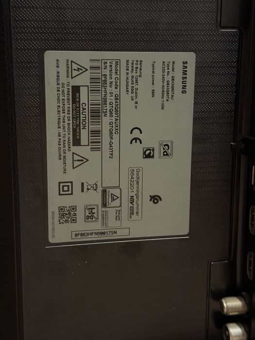 SMART TV Samsung 43’