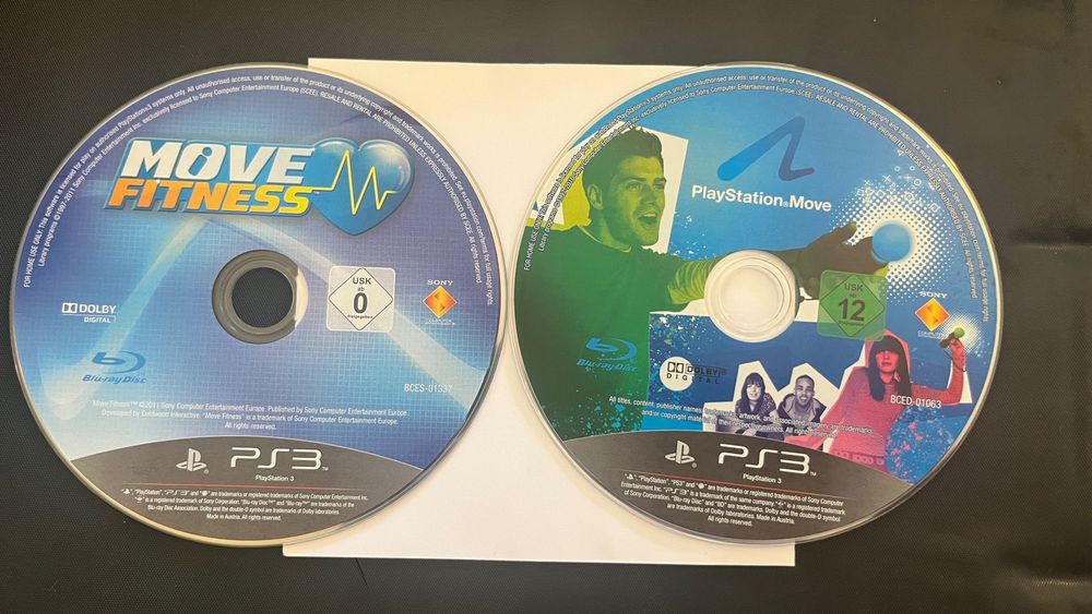 Move Fitness + Disco Instalação Playstation Move – PS3