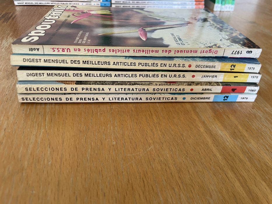 Revistas antiga URSS Spoutnik