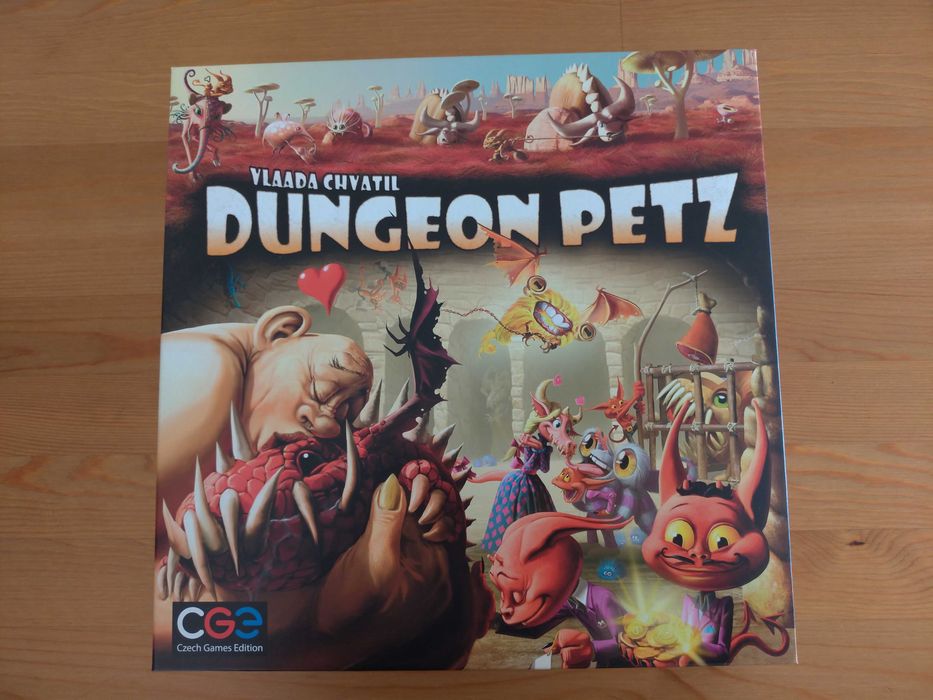 Gra planszowa Pupile Podziemi Dungeon Pets wersja angielska