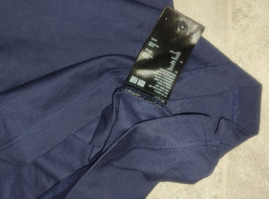 Polo koszulka Uniqlo r. M granat