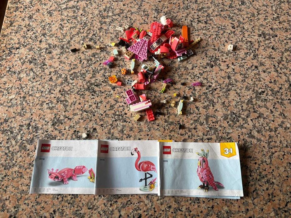 LEGO Creator — Flamingo e Aranha 31170 + 31159