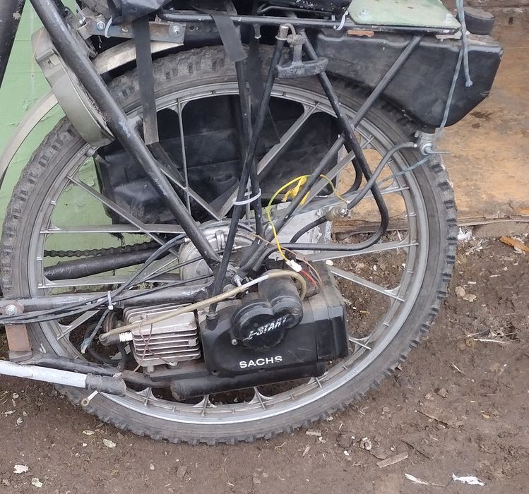 Sprzedam koło z silnikiem sachs 301