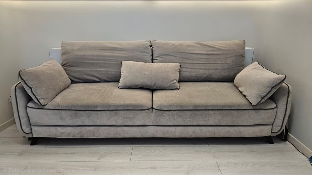 Sofa z funkcją spania I pojemnikiem na pościel