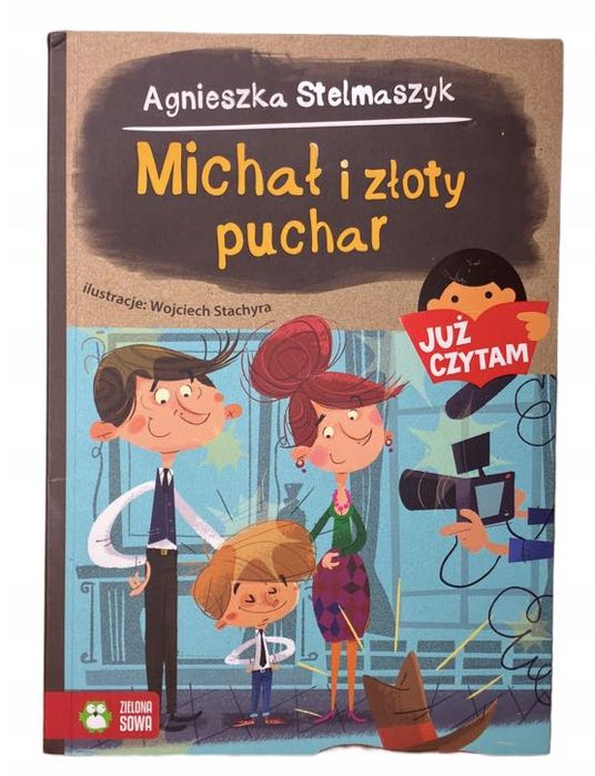 Michał i złoty puchar Agnieszka Stelmaszyk