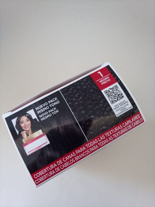 Tinta Cabelo Excellence Creme preta