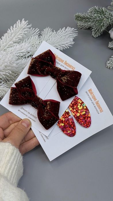 Бантики новорічні