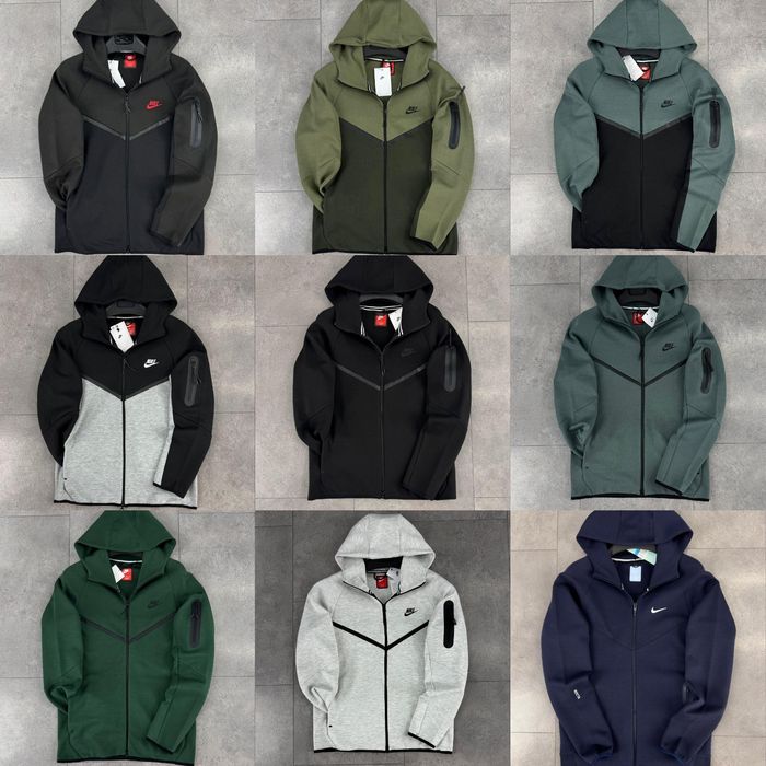 Зіпка світшот Nike Tech Fleece , найк течь фліс