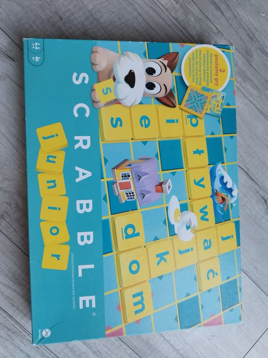 Gra Scrabble junior