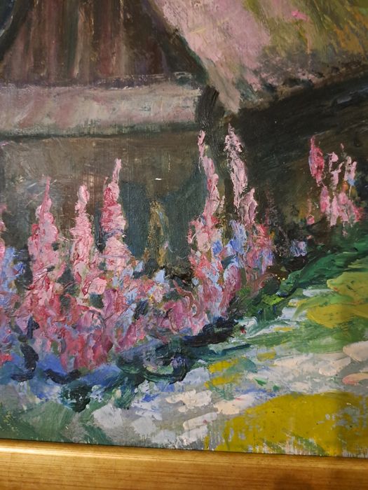 Obraz współczesny Kobyłkiewicz ,pejzaż, sygnowany,2005 r