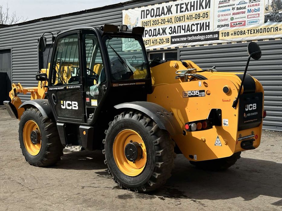 Телескопічний навантажувач (погрузчик) jcb 535-125