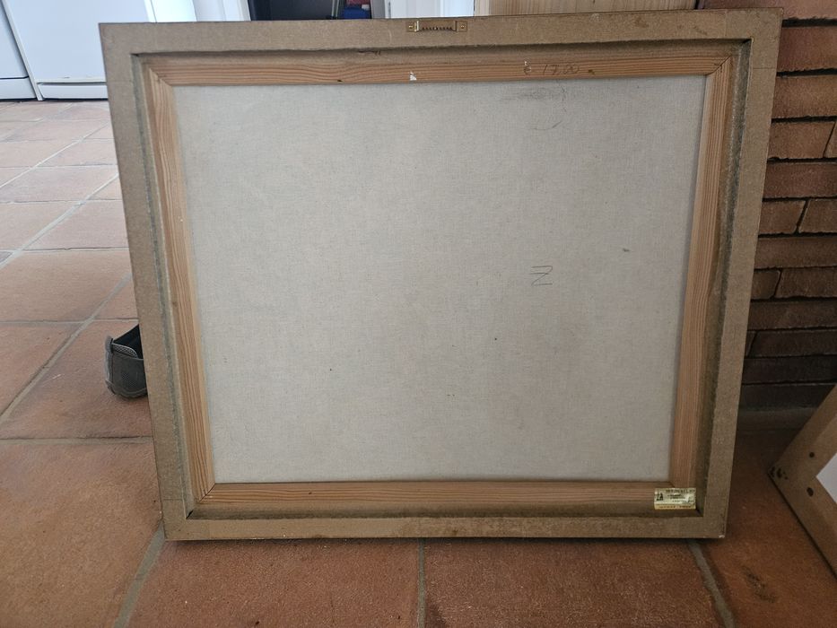 Pintura a óleo  com 20 anos