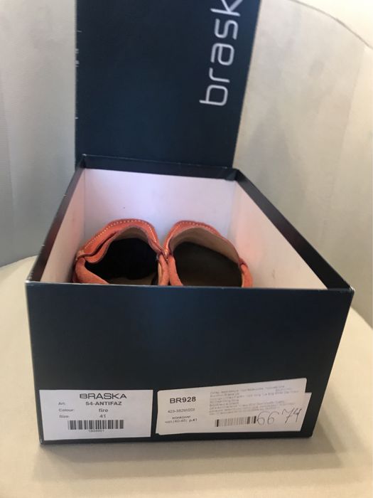 Мокасини замшеві BRASKA 41р