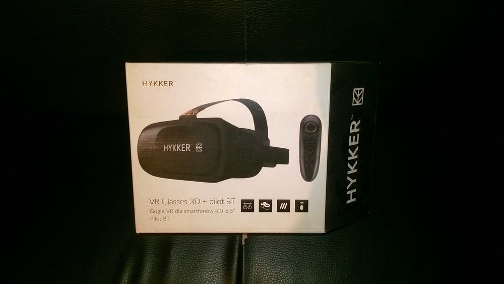 Gogle 3D VR dla smartfonów Hykker aktualne nie wysyłam