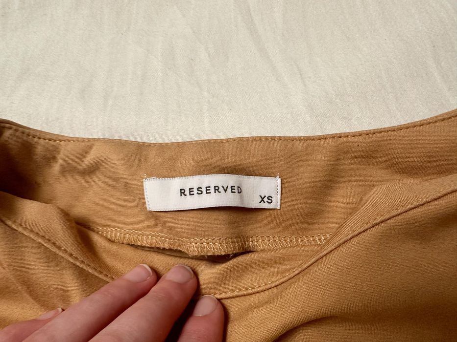 Brązowa koszula Reserved 34 XS