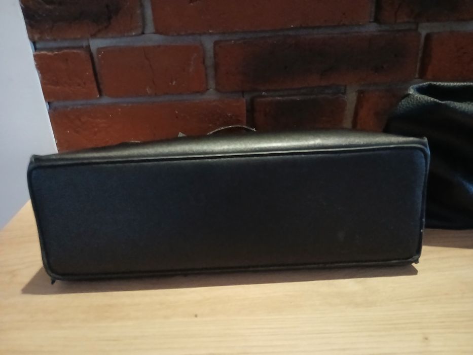 Torebka czarna ćwieki dżety Nobo kosmetyczka gratis