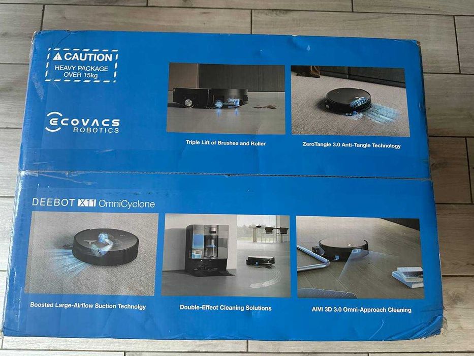 Ecovacs Deebot X11 Pro Omni / OmniCyclone — робот-пилосос