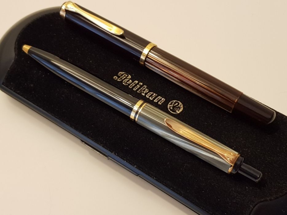 Conjunto Pelikan Caxa e Documentos