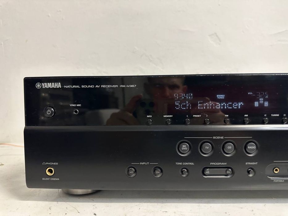 Amplituner AV Yamaha RX-V367  | 5.1 | HDMI | 3D | YPAO | 5 × 100 W | Pilot nie