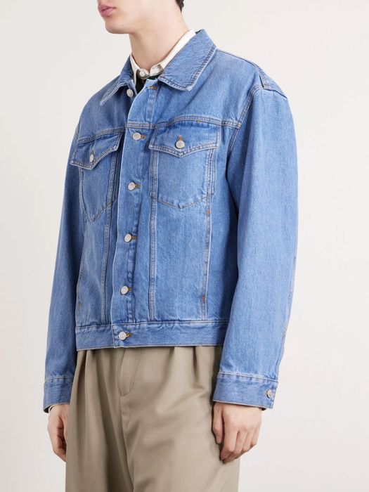 Dries Van Noten джинсова куртка Denim Trucker Jacket M оригінал