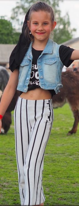 Paka dla dziewczynki 122 128 lato Zara reserved River island koszulki