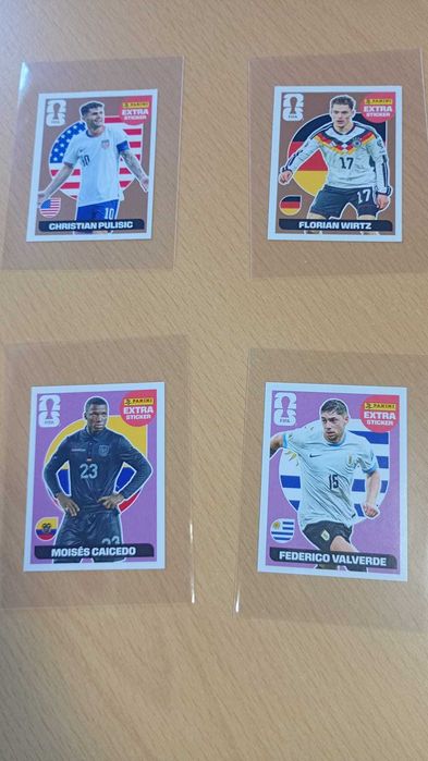 Cromos extra stickers mundial 2026