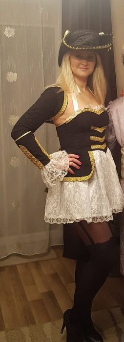 Przebranie Pani muszkieter, damy dworu, kostium roz 38