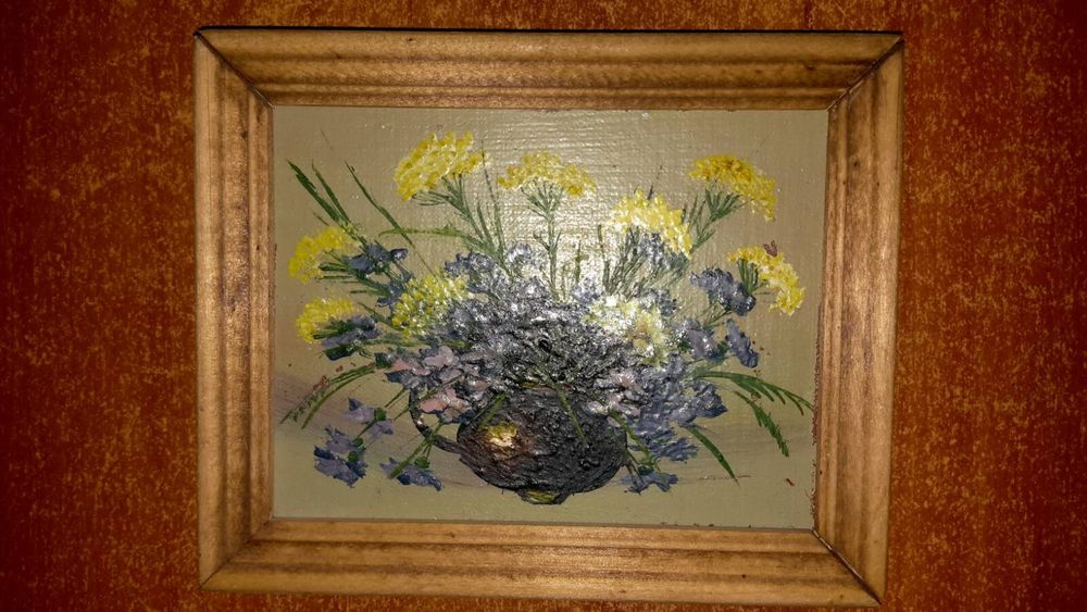 Живопис, картина маслом 
Автопортрет,пейзаж,