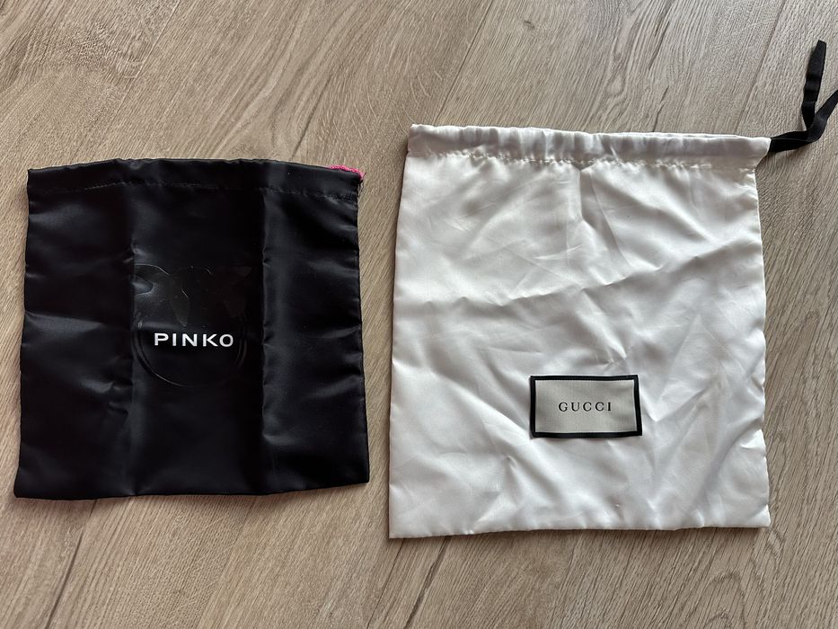 Gucci Pinko nowe worki na pasek