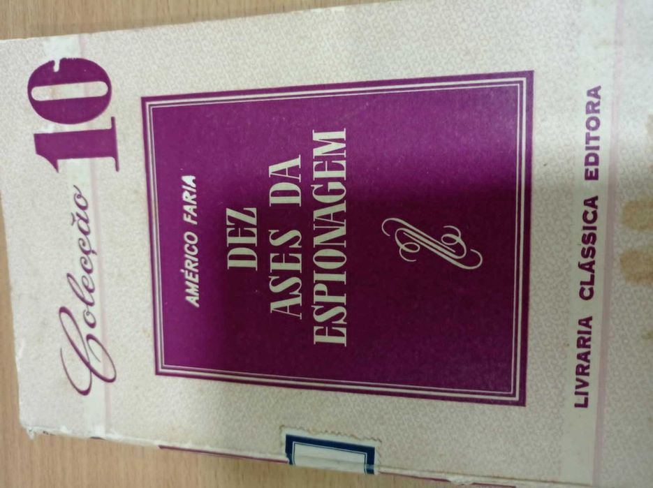 vendo livro dez ases da espionagem