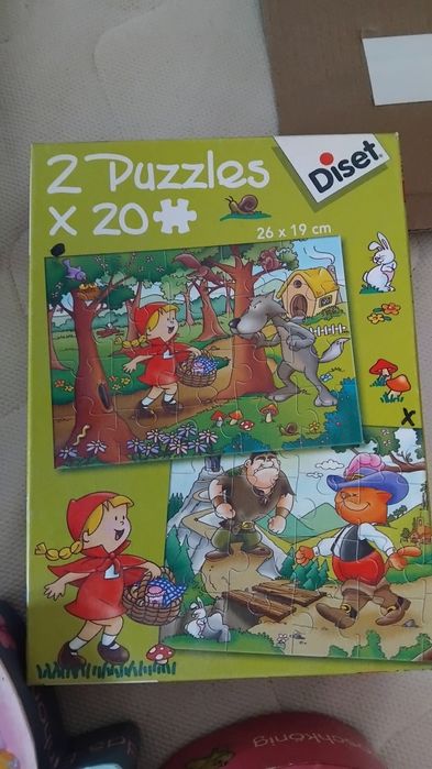 Puzzles variados para criança