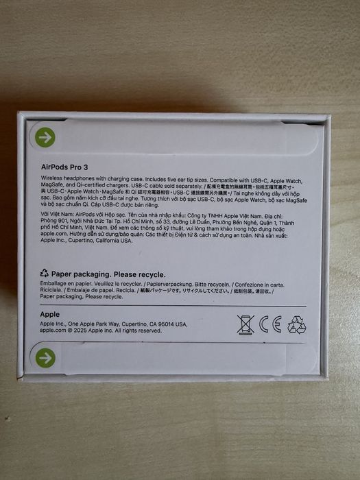 Apple słuchawki AirPods Pro 3