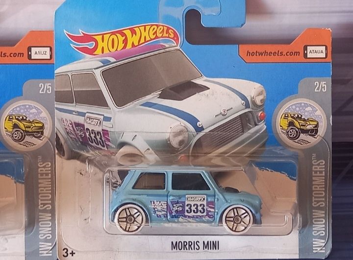 Morris mini hot wheels