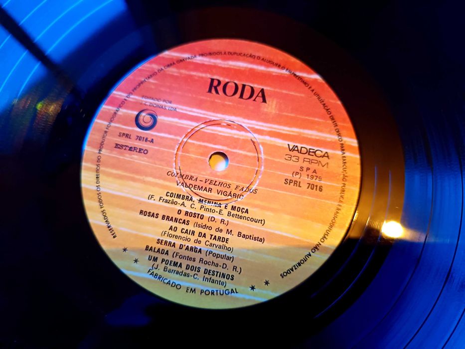 Coimbra - Velhos Fados - Disco vinil