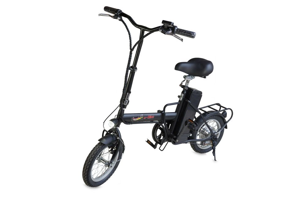 Rower Elektryczny Hybrydowy Składany 14' 250 W 24V TOURDE CAMP