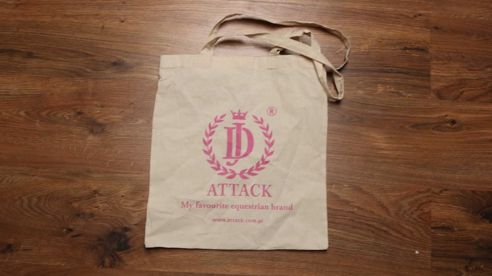 Bawełniana torba JD ATTACK z autografami