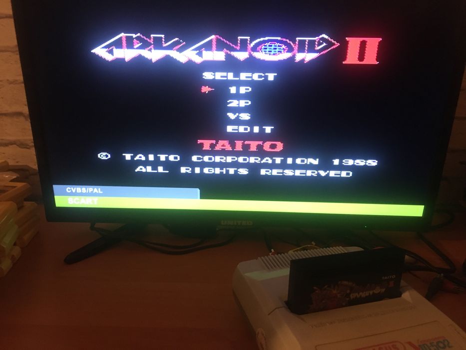 Pegasus gry Arkanoid & Arkanoid II zestaw. Oryginalna kolekcjoner