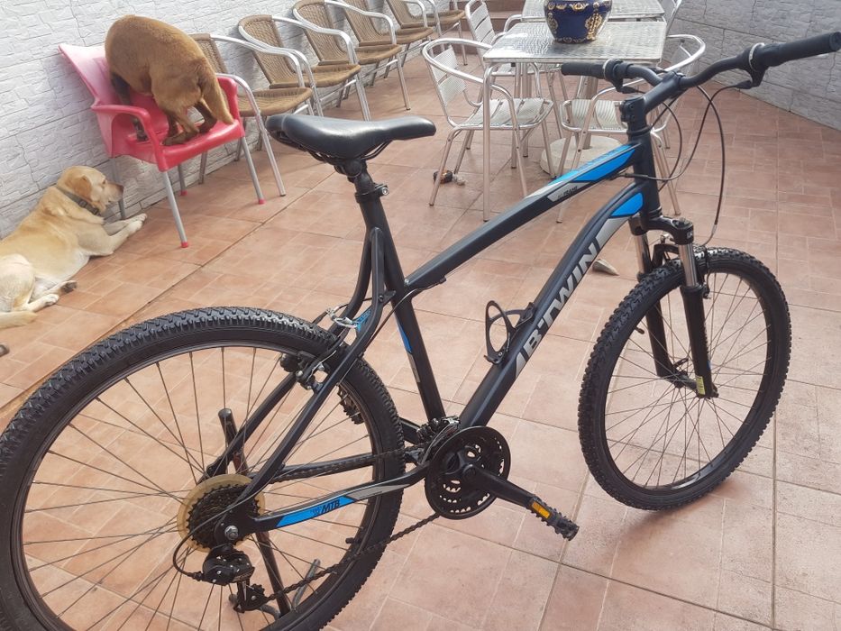 Bicicleta roda 26 rockrider quadro L impecável