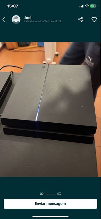 Ps4 Fat 500gb em otimo estado