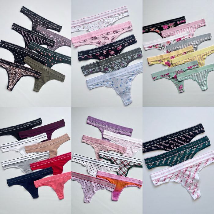 Трусики Victoria's Secret XS S M L Вікторія Сікрет трусы труси