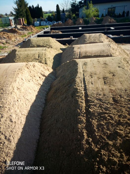 Transport materiałów sypkich piach,kruszywa,beton suchy