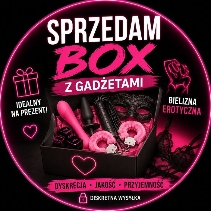 Box koks karton artykuły dla dorosłych klasa A wszystko nowe