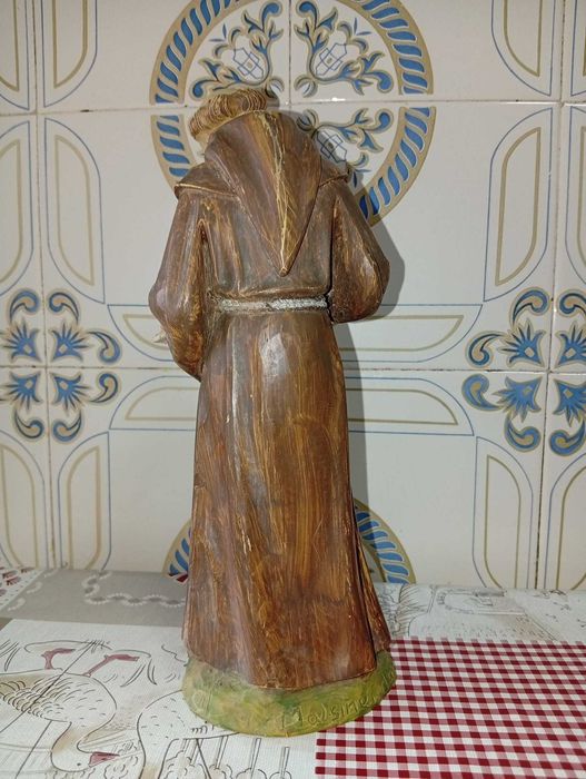 Imagem Religiosa de São Francisco de Assis - Decoração / Colecionismo
