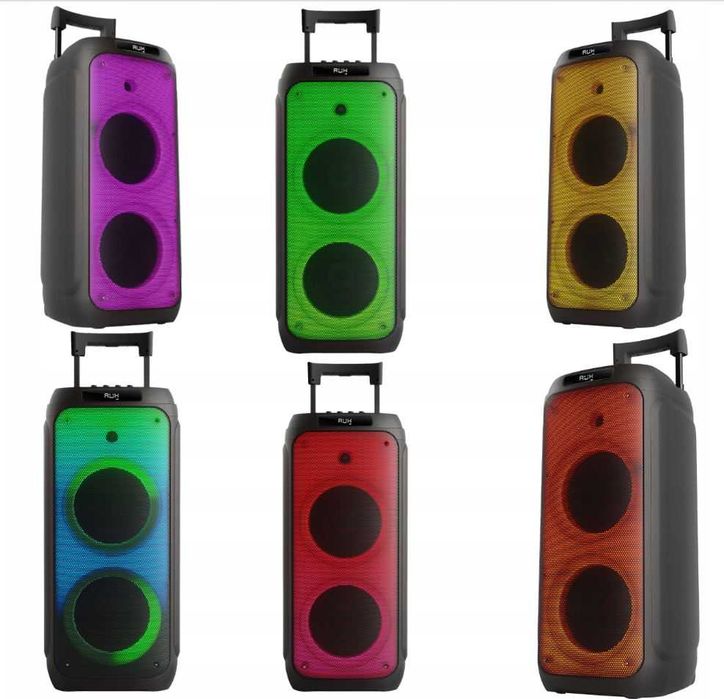 Kolumna Głośnik BLUETOOTH Radio USB MP3 KARAOKE DJ Wodzirej na Wakacje