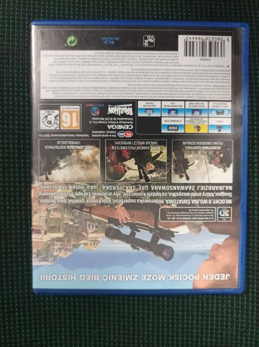 Gra sniper elite 4 italia ps4 pl ps5