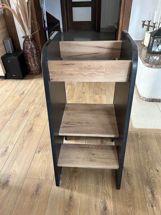 Kitchen Helper czarno- drewiany