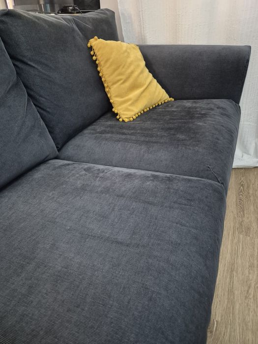 Sofá VIMLE 3 lugares + repousa pés