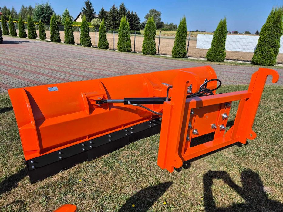 PŁUG DO ŚNIEGU, dwa siłowniki DO ŁADOWARKI JCB lub inne maszyny