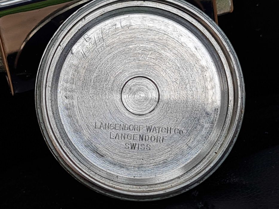 Stary zegarek automatyczny Lanco rotor