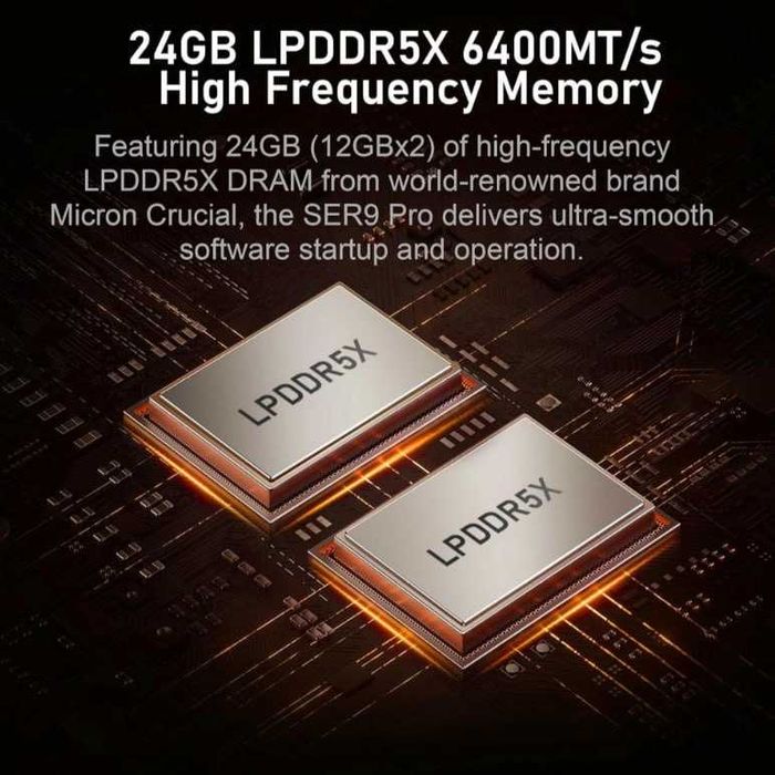 Міні-ПК Beelink SER9 Pro Ryzen 7 255 24/500GB Radeon 780M